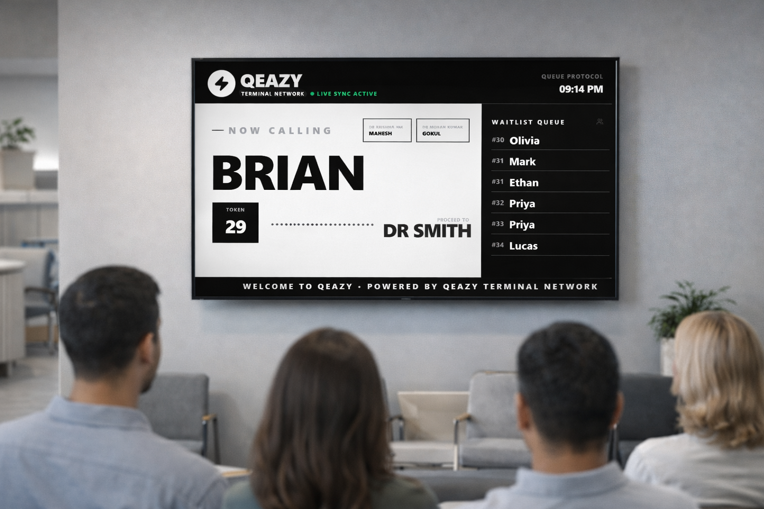 QEazy | Smart Queue Management & Digital Token System